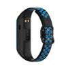 BabyValley Band Compatible with Samsung Galaxy Fit 2 Silicone Band Breathable Wristband Colorful Replacement Bracelet Strap Sport Band for Galaxy Fit 2 (Black+Blue) view 2