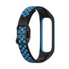 BabyValley Band Compatible with Samsung Galaxy Fit 2 Silicone Band Breathable Wristband Colorful Replacement Bracelet Strap Sport Band for Galaxy Fit 2 (Black+Blue) view 4