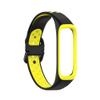 BabyValley Band Compatible with Samsung Galaxy Fit 2 Silicone Band Breathable Wristband Colorful Replacement Bracelet Strap Sport Band for Galaxy Fit 2 (Black+Yellow) view 3