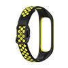 BabyValley Band Compatible with Samsung Galaxy Fit 2 Silicone Band Breathable Wristband Replacement Bracelet Strap Sport Band for Galaxy Fit 2 Fitness Tracker (Black+Yellow) view 4