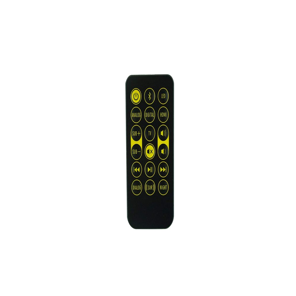 HCDZ Replacement Remote Control for Klipsch 1063315 RSB6 RSB-6 RSB8 RSB-8 1065133 RSB3 RSB-3 1062590 R4B R-4B 1063242 1063245 1064190 Surround Sound Bar Audio System