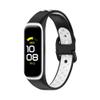 BabyValley Band Compatible with Samsung Galaxy Fit 2 Silicone Band Breathable Wristband Colorful Replacement Bracelet Strap Sport Band for Galaxy Fit 2 (Black+White) view 1