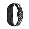 BabyValley Band Compatible with Samsung Galaxy Fit 2 Silicone Band Breathable Wristband Colorful Replacement Bracelet Strap Sport Band for Galaxy Fit 2 (Black+White) view 2
