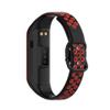 BabyValley Band Compatible with Samsung Galaxy Fit 2 Silicone Band Breathable Wristband Colorful Replacement Bracelet Strap Sport Band for Galaxy Fit 2 (Black+Red) view 2
