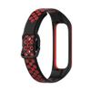BabyValley Band Compatible with Samsung Galaxy Fit 2 Silicone Band Breathable Wristband Colorful Replacement Bracelet Strap Sport Band for Galaxy Fit 2 (Black+Red) view 4
