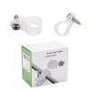 Nanzgecc 50 Pack 1/2'' P-Style Rope Light Clips with Stainless Steel Screw view 1