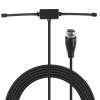 2pcs FM Radio Antenna FM Dipole Antenna FM Antenna for Stereo Receiver Indoor Most Music System FM Radio Home Stereo Receiver AV Audio Vedio Home Theater Receiver view 2