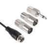 2pcs FM Radio Antenna FM Dipole Antenna FM Antenna for Stereo Receiver Indoor Most Music System FM Radio Home Stereo Receiver AV Audio Vedio Home Theater Receiver view 3