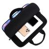 11" 11.6" 12" 12.1" 12.5" inch Laptop Carrying Bag Chromebook Case Notebook Ultrabook Bag Tablet Cover Neoprene Sleeve Fit Apple MacBook Air Samsung Google Acer HP DELL Lenovo Asus (Blue White Galaxy) view 4