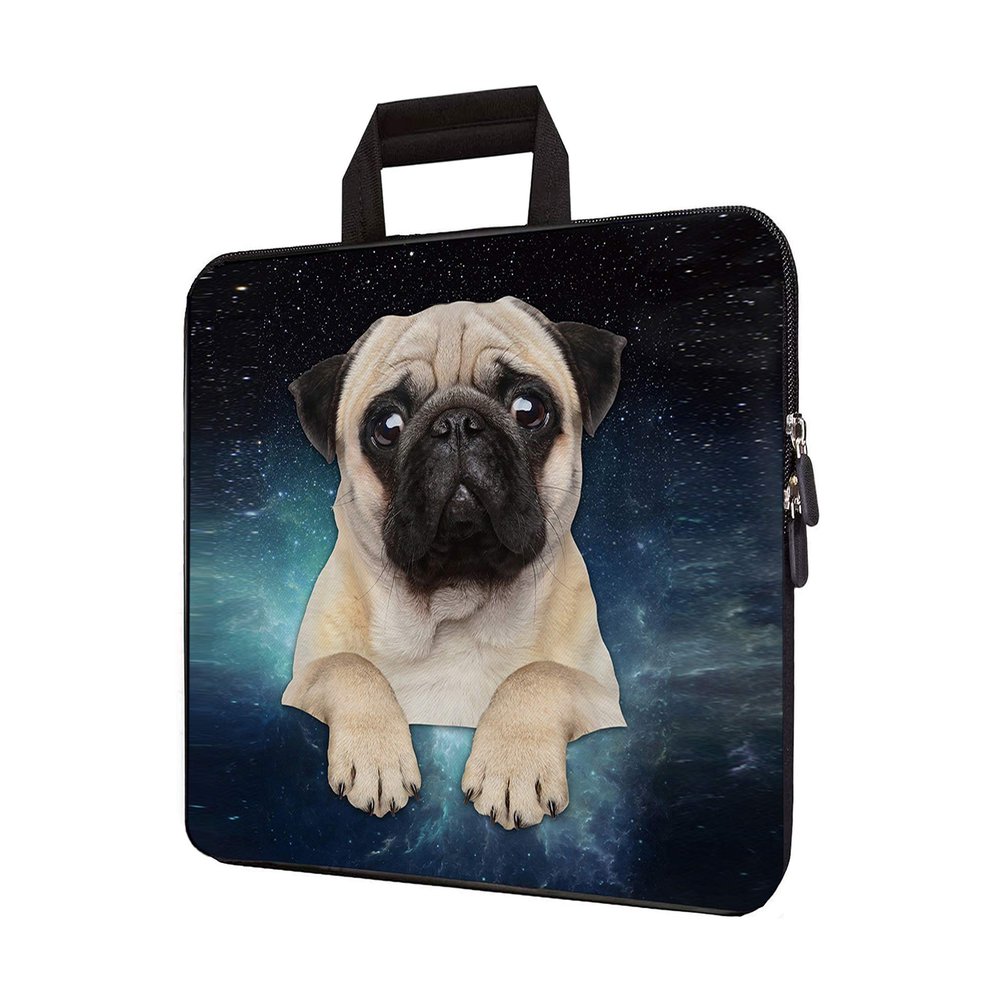 11" 11.6" 12" 12.1" 12.5" inch Laptop Carrying Bag Chromebook Case Notebook Ultrabook Bag Tablet Cover Neoprene Sleeve Fit Apple MacBook Air Samsung Google Acer HP DELL Lenovo Asus (Galaxy Dog)