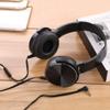 Yoley Kids Bulk Headphones with Microphone 5 Pack for School Boys Girls,Kids Online Learning Headset with Mic Stereo Sound,3.5mm Audio Jack for Smartphone,Tablet,Kindle,Computer(OH450,Black) view 3