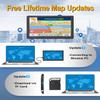 OHREX N800 GPS Navigator for Car with Bluetooth, 7 Truck GPS Commercial Drivers, 2026 Maps (Free Lifetime Updates), Semi Trucker GPS Navigation Systems, Custom Truck Routing view 2