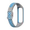 BabyValley Band Compatible with Samsung Galaxy Fit 2 Silicone Band Breathable Wristband Colorful Replacement Bracelet Strap Sport Band for Galaxy Fit 2 (Gray+Blue) view 4