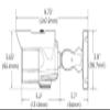 Digital WATCHDOG DWC-MB45Wi650T MEGApix 5MP IR WDR 3DDNR Outdoor Network Bullet Camera with 6~50mm vari-Focal Lens, RJ45 Connection view 2