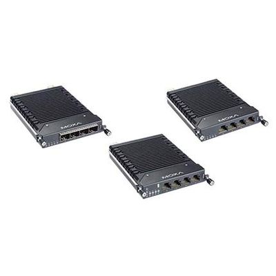 Giga Ethernet Module for PT-G7728/G7828 Series switches, with 4 100/1000Base SFP Slots, LM-7000H-4GSFP