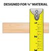 Outwater Plastics 341R-SIL Silver 3/4 Inch Rigid Vinyl Plastic U Channel C Channel 72 Inch Lengths (Pack of 18 Pieces, 108 feet Total) view 3