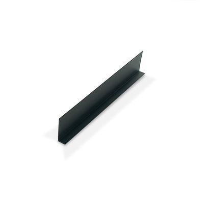 Outwater Plastics 1441-Bk Black 3/8 Inch X 1-1/4 Inch X 3/64 (.047) Inch Thick Styrene Plastic Angle Moulding 72 Inch Lengths (Pack of 18 Pieces, 108 feet Total)