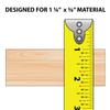 Outwater Plastics 1441-Bk Black 3/8 Inch X 1-1/4 Inch X 3/64 (.047) Inch Thick Styrene Plastic Angle Moulding 72 Inch Lengths (Pack of 18 Pieces, 108 feet Total) view 3
