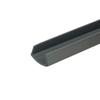 Outwater Plastics Silver 1/2'' Rigid Vinyl Plastic U-Channel/C-Channel 72 Inch Lengths (Pack of 10 Pieces, 60 feet Total) view 1