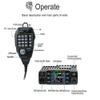 ANYSECU AnyTone AT-778UV Mobile Radio Dual Band VHF/UHF 136-174/400-480MHz Car Radio AT778 25W Walkie Talkie Black view 4