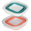 Water Pot, 2pcs Portable Multi Purpose Bucket Portable Paint Brush Washer Cleaner Multi Purpose Brush Washing BucketPaint Buckets view 1
