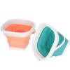 Water Pot, 2pcs Portable Multi Purpose Bucket Portable Paint Brush Washer Cleaner Multi Purpose Brush Washing BucketPaint Buckets view 3