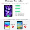 TiKeDa 3 Pack Screen Protector for iPad Air 5th 4th Generation (Air 5/4, 10.9 Inch, 2022/2020) iPad Pro 11 Inch (2022/2021/2020/2018) Tablet - Tempered Glass, Case Friendly, Apple Pencil Compatible view 2