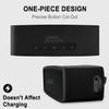 Geiomoo Compatible with Bose SoundLink Mini/Mini II Silicone Carrying Case, Portable Scratch Shock Resistant Cover (Black) view 4