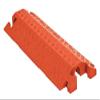 Checkers 3 ft.L x 14-1/4"W x 3" T Shaped Cable Protector, Orange - CP1X225-GP-DO-O view 1