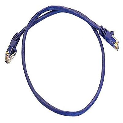 Purple Ethernet Cable, Connector Type: RJ45-8P8C, Boot Type: Booted, 2 ft. Length - 3371