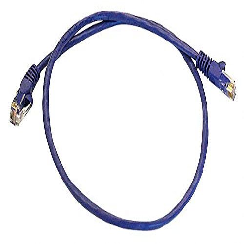 Purple Ethernet Cable, Connector Type: RJ45-8P8C, Boot Type: Booted, 2 ft. Length - 3371