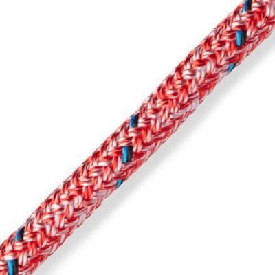 Marlow Blue Ocean Doublebraid 3/8in (10mm) - Red Marble - 40 Feet Long