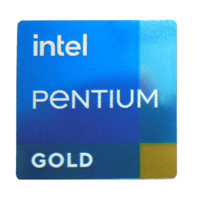 VATH Sticker Compatible with Pentium Gold Sticker 18 x 18mm / 11/16" x 11/16" [1110]