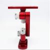 BalZout Red Powder Coated 6" Bullet Base Aluminum Mount Fits Garmin Hummingbird Lowrance LGBB6-RD view 3