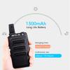 Retevis RT19 Walkie-Talkies 20 Pack,Portable FRS Two Way Radios,Small,Mini,Metal Clip,USB Rechargeable Walkie Talkies for Adults School Church Healthcare view 3
