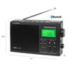 C. Crane CCRadio 3 Long Range Reception AM, FM, NOAA Weather Plus Alert and 2-Meter Ham Band Portable Digital Radio with Bluetooth view 3