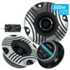 2X Audiobank AB-209TW 3.8-Inch Super Bullet High Car Pro Home Audio Tweeters 500 Watt Maximum Power Handling 2 Pairs with Crossovers Frequency Response: 3000-25000Hz view 1