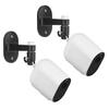 2Pack Security Wall Mount for Arlo Pro/Pro2/Pro3/Pro4/Ultra/Ultra2/Essential Spotlight Camera, Adjustable Indoor/Outdoor Mounting Bracket for Your Surveillance Camera (Black) view 1