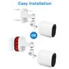 2Pack Security Wall Mount for Arlo Pro/Pro2/Pro3/Pro4/Ultra/Ultra2/Essential Spotlight Camera, Adjustable Indoor/Outdoor Mounting Bracket for Your Surveillance Camera (Black) view 3