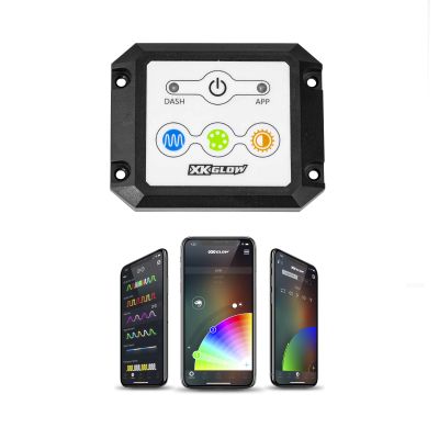 XKGLOW XK-Chrome-DM Dash Surface Mount XKCHROME Controller