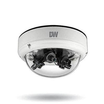 Digital WATCHDOG DWC-VS753WT Star-Light Flex 8MP (4X 2.1MP/1080p) WDR 3DDNR AHD Outdoor Dome Camera with 2.8mm Fixed Lens Lens, BNC Connection