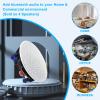 Herdio 4 Inch 320 Watts 2-Way Bluetooth Ceiling Speakers Package Perfect for Home Theater System, Living Room,Office,Flush Mount4 Speakers view 3