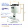 BlueFishCam 4MP PoE IP Camera Wide Angle 3.6mm POE Network Camera Outdoor Digital Security System Infrared Professional view 2