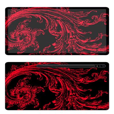 Decalrus - Protective Decal Skin Sticker for Samsung Galaxy Tab S7 Plus (12.4" Screen) Tablet Cover wrap SAgalaxyTab_S7plus-127
