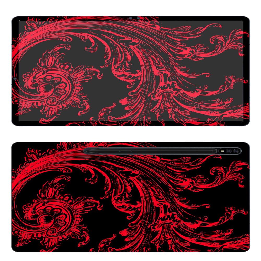 Decalrus - Protective Decal Skin Sticker for Samsung Galaxy Tab S7 Plus (12.4" Screen) Tablet Cover wrap SAgalaxyTab_S7plus-127