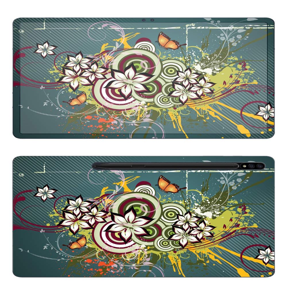 Decalrus - Protective Decal Skin Sticker for Samsung Galaxy Tab S7 Plus (12.4" Screen) Tablet Cover wrap SAgalaxyTab_S7plus-181