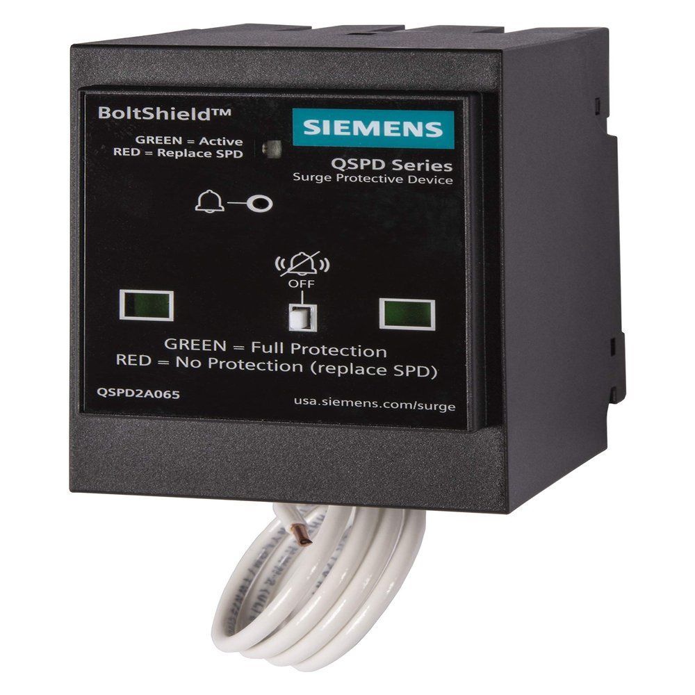 SIEMENS BOLTSHIELD Plug-in Surge Protection Device 2-Pole 65kA 120/240V, 1, 3W