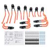 Zerone Garage Hanger, 12Pcs Garage Hooks Organization Storage Hanger WallMount for Power Tool Rope Shovel Bike view 1