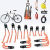 Zerone Garage Hanger, 12Pcs Garage Hooks Organization Storage Hanger WallMount for Power Tool Rope Shovel Bike view 4