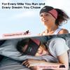 MUSICOZY Sleep Headphones Bluetooth 5.4 Headband, Wireless Earphones Music Sleep Earbuds Sleeping Eye Mask with HD Stereo Speakers for Workout Running Travel Yoga, Ideal Gifts (Red & Black) view 2